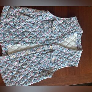 & other stories - floral cotton vest